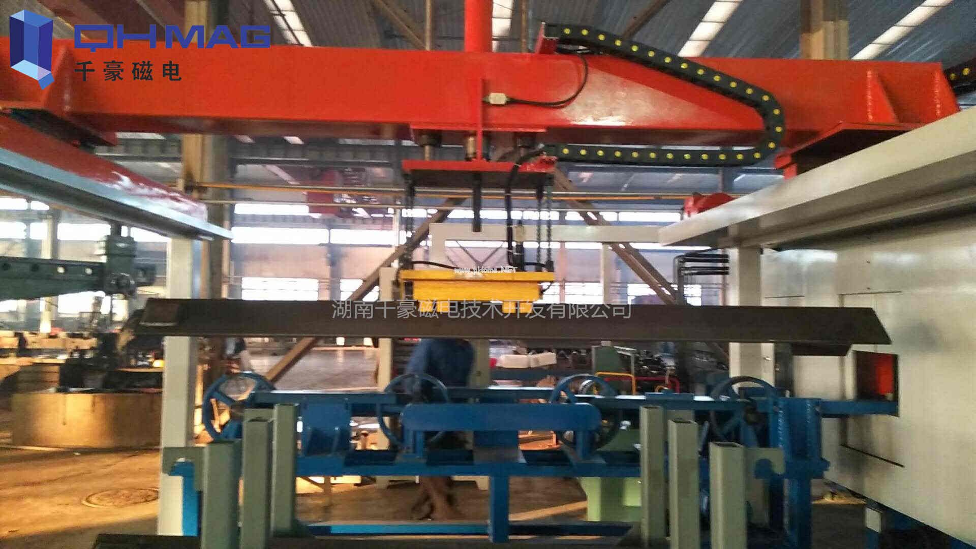 電永磁夾具搬運(yùn)角鐵，千豪磁電