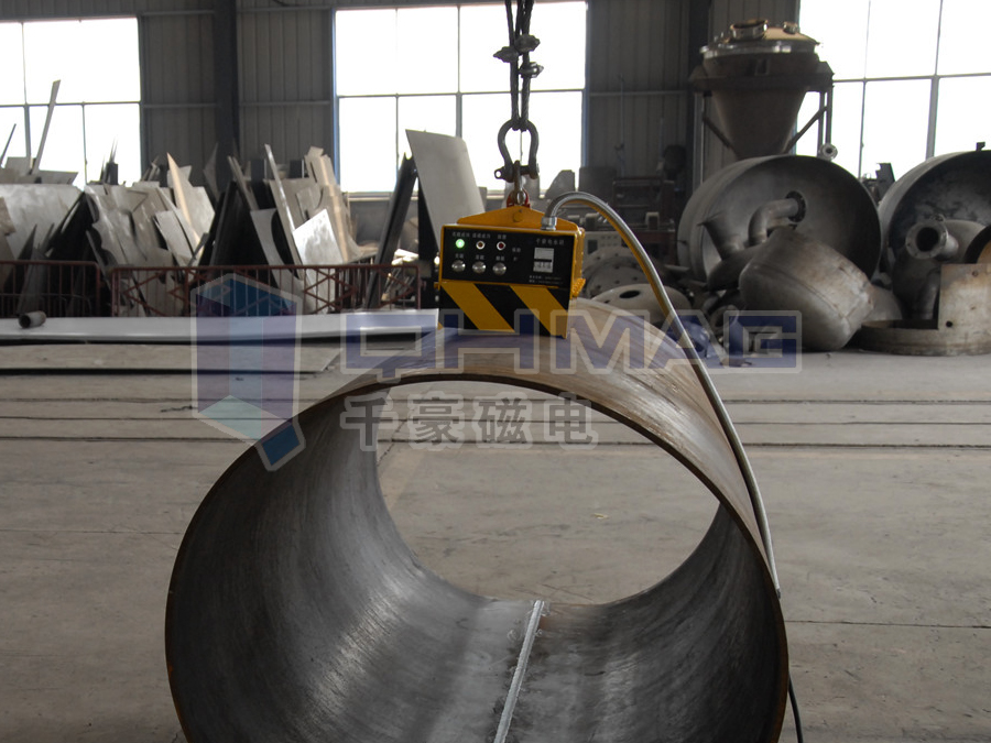 一體式電永磁,吊鋼管、棒材起重電永磁鐵