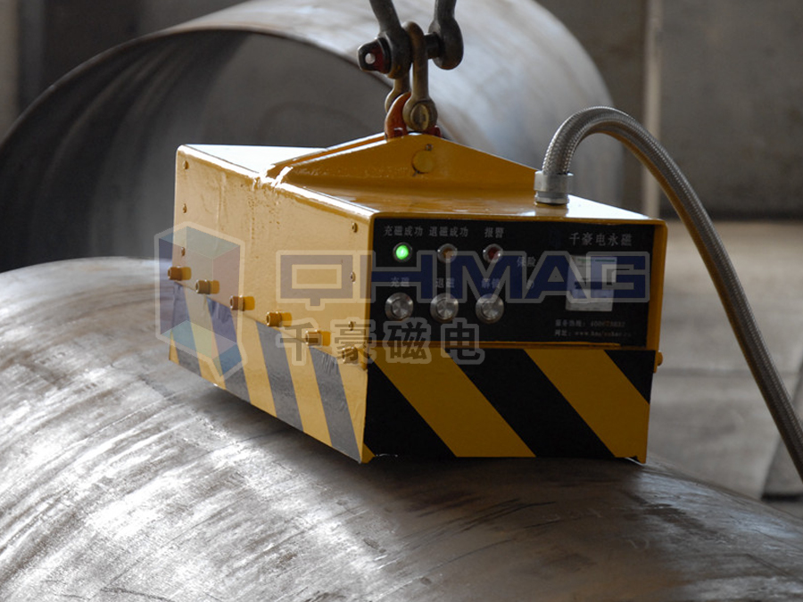 吊鋼管、棒材起重電永磁鐵