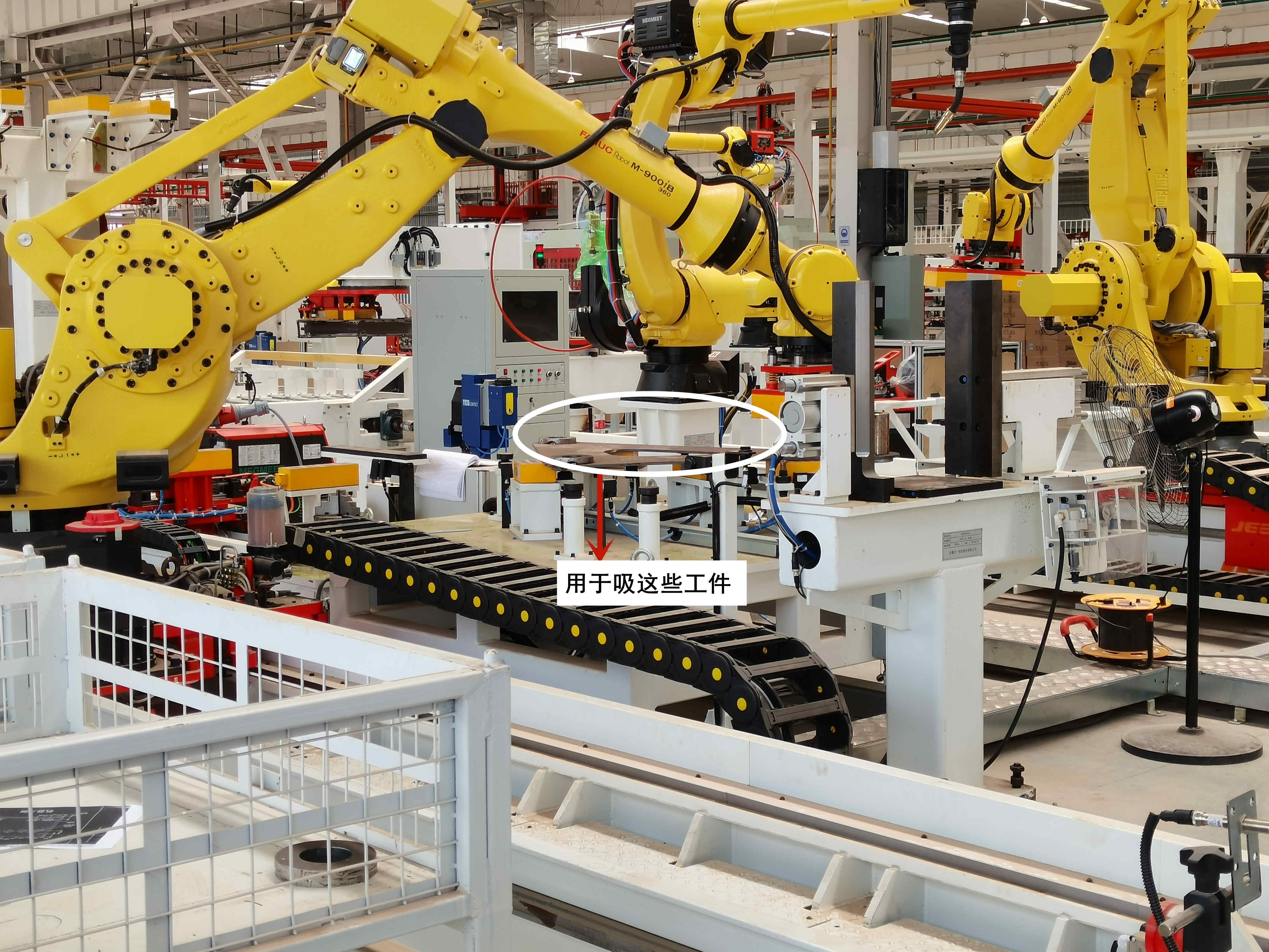 自動(dòng)化機(jī)械手電永磁吸盤(pán)