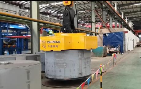 吊鋼卷的吊具，吊鋼卷，鋼卷吊具，電永磁起重器，起重電永磁鐵